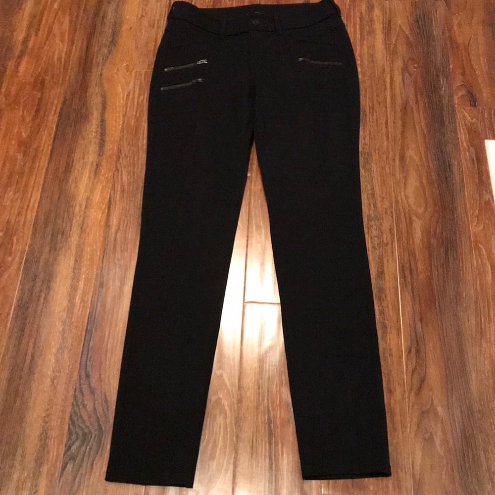 Brand new Athleta Black Ponte Moto Pants Size 2